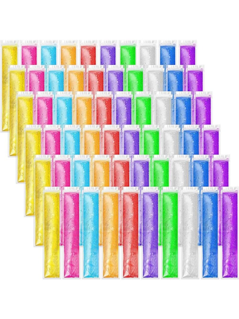 1000 Pcs Disposable Ice Lolly Mold Bags with Zip Seals & Funnels for Juice